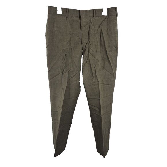 Other - Military Trousers Men 32x28Act (T33 S) Tropical Green‎ Wool Serge Pants VTG